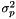 $\sigma^2_p$